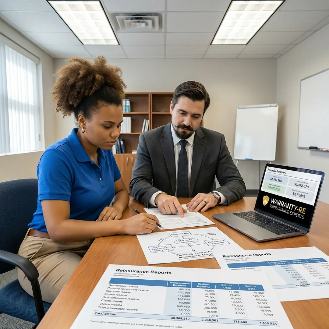 Warranty reinsurance setup meeting for plumbing contractors