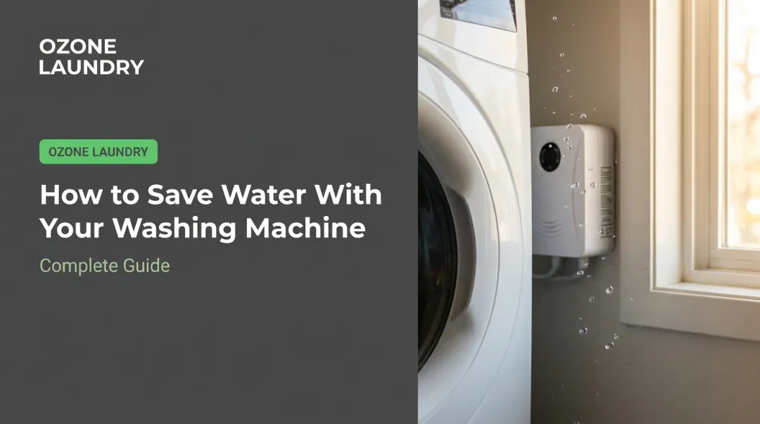 How to Save Water With Your Washing Machine: Complete Guide