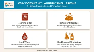 Four common laundry odor problems and their root causes explained