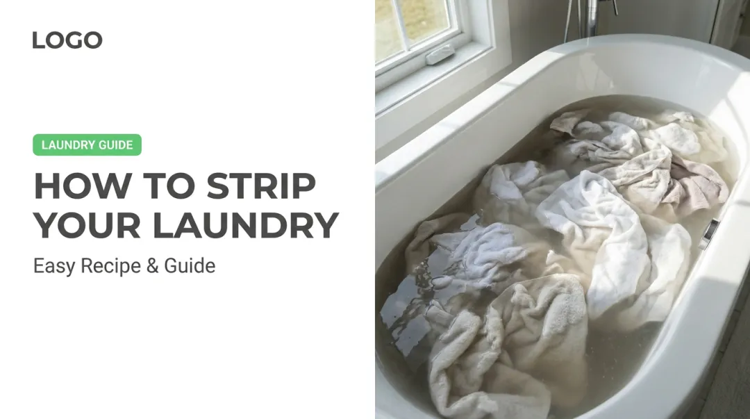 How to Strip Your Laundry: Easy Recipe & Guide