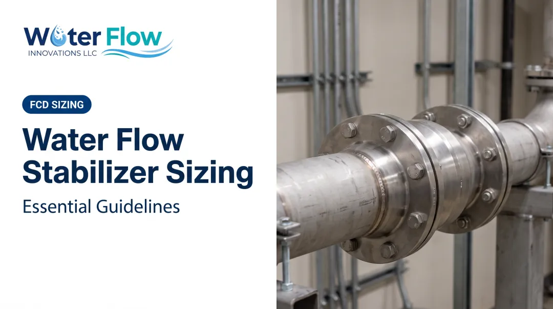 Water Flow Stabilizer Sizing: Essential Guidelines