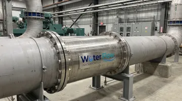 Flow Conditioning Device installed on industrial pipe at facility