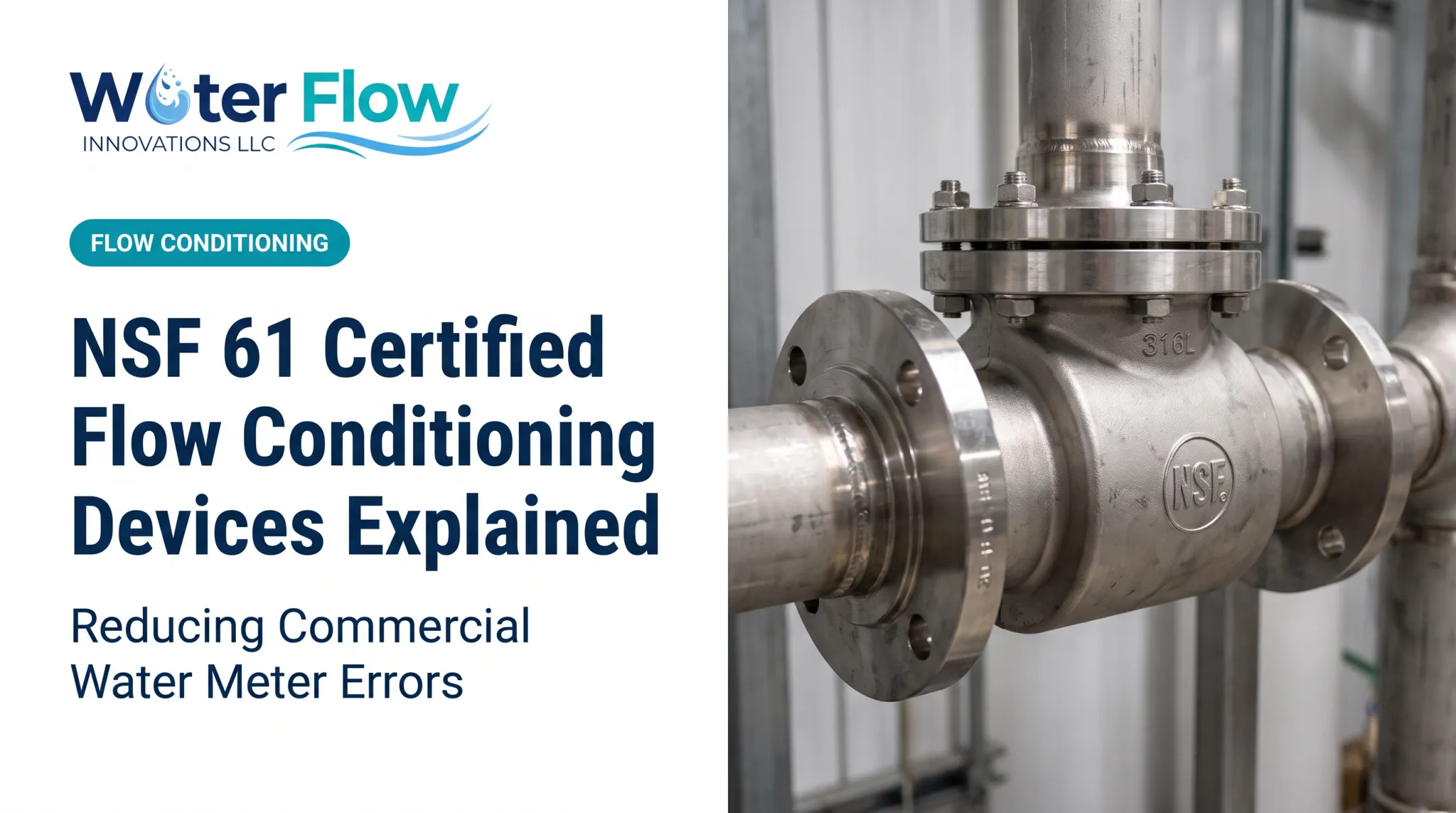 NSF 61 Certified Flow Conditioning Devices Explained