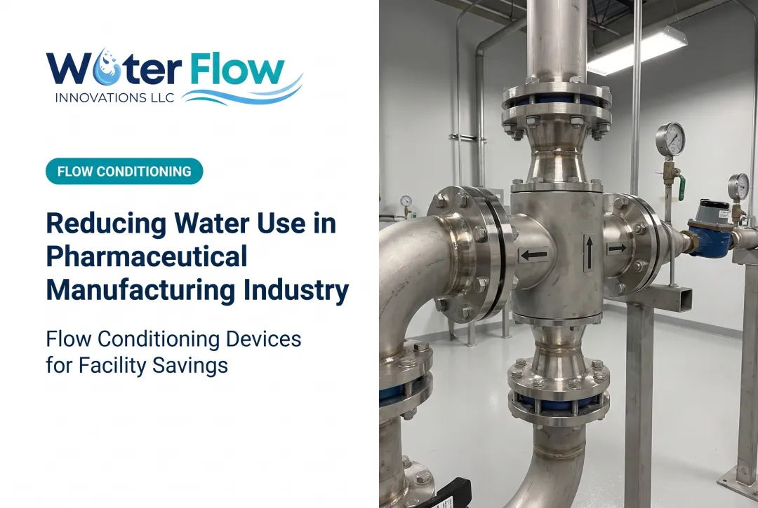 Reducing Water Use in Pharmaceutical Manufacturing Industry