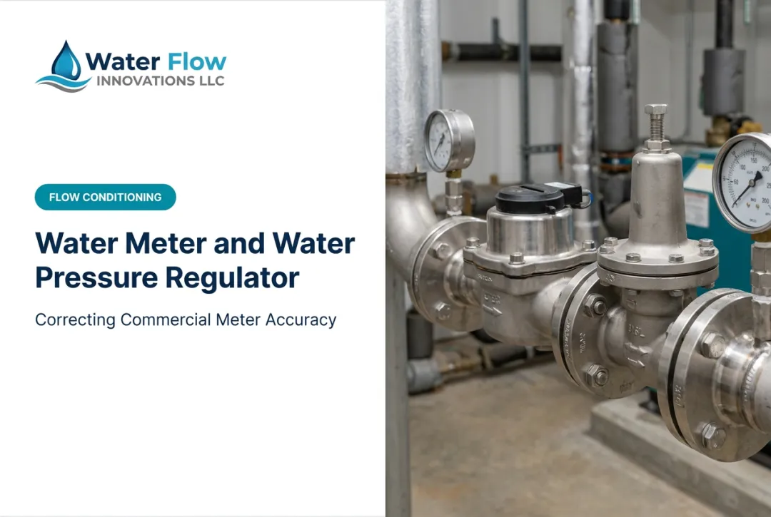 Water Meter and Water Pressure Regulator