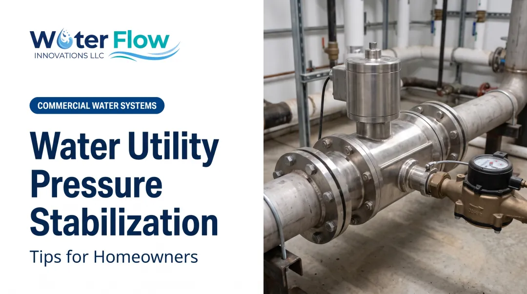 Water Utility Pressure Stabilization: Tips for Homeowners