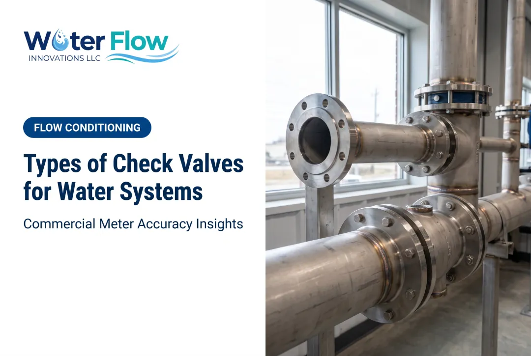 Types of Check Valves for Water Systems