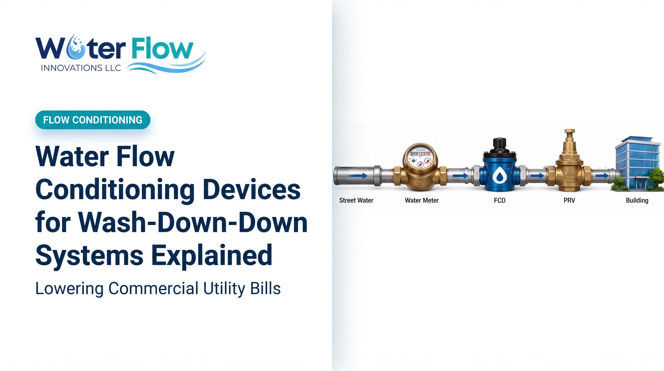 Water Flow Conditioning Devices for Wash-Down Systems Explained