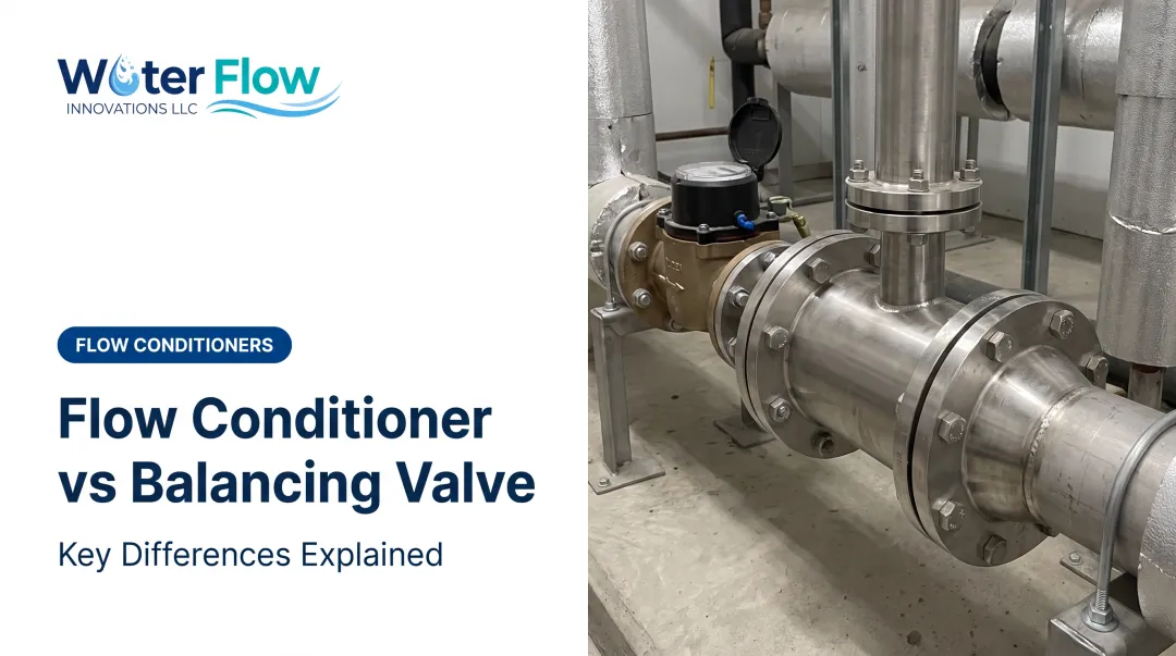 Flow Conditioner vs Balancing Valve: Key Differences Explained