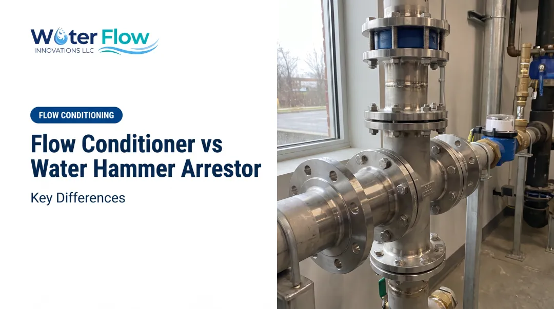 Flow Conditioner vs Water Hammer Arrestor: Key Differences
