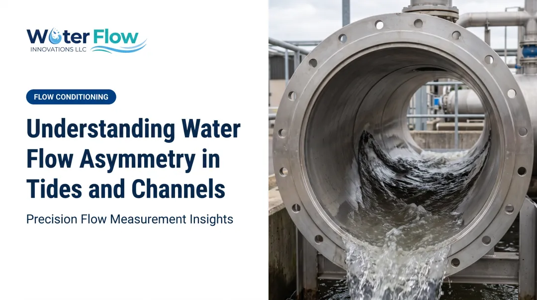 Understanding Water Flow Asymmetry in Tides and Channels