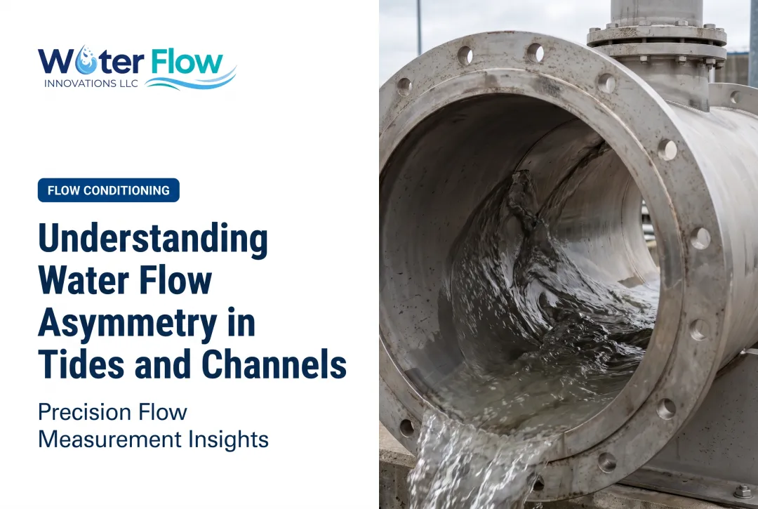 Understanding Water Flow Asymmetry in Tides and Channels