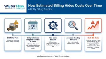 Estimated billing versus meter accuracy causing sudden water bill spikes