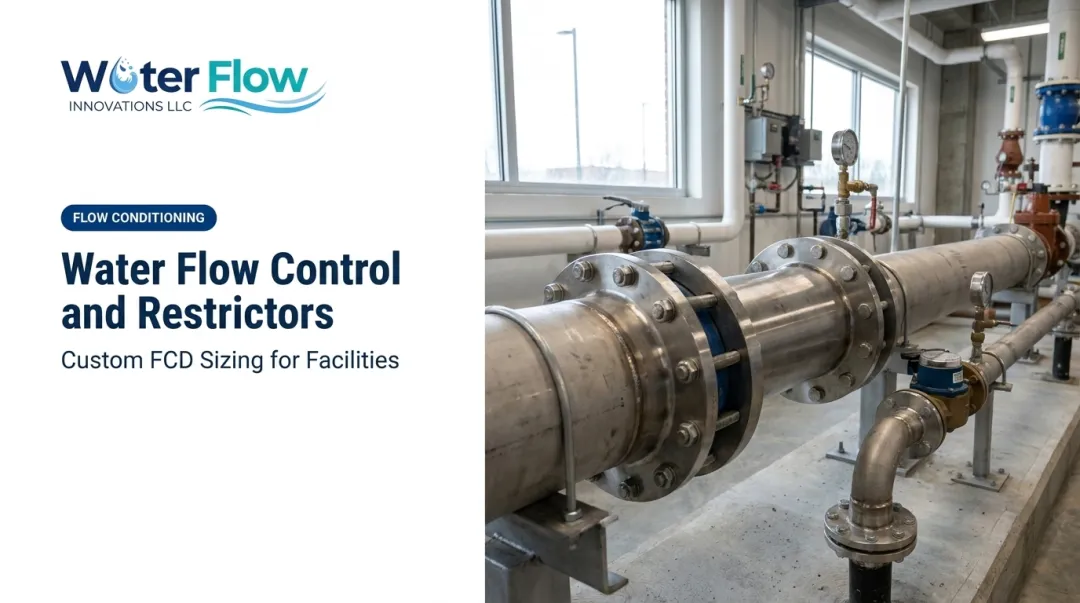 Water Flow Conditioning and Restrictors