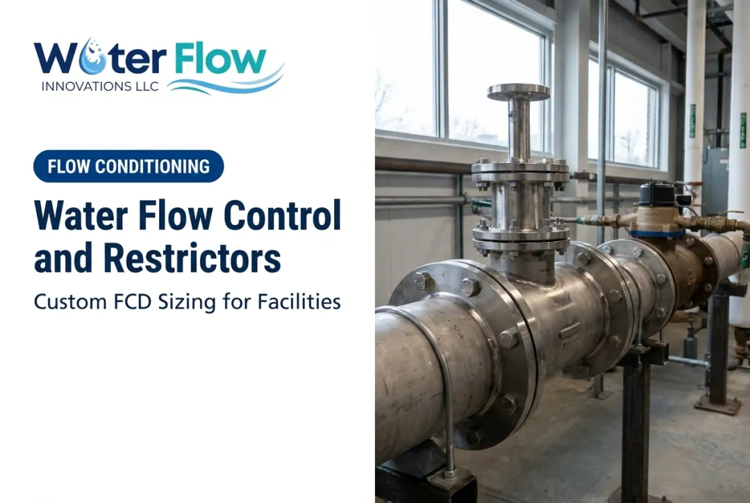 Water Flow Conditioning and Restrictors