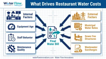 Internal versus external factors driving restaurant water bill costs