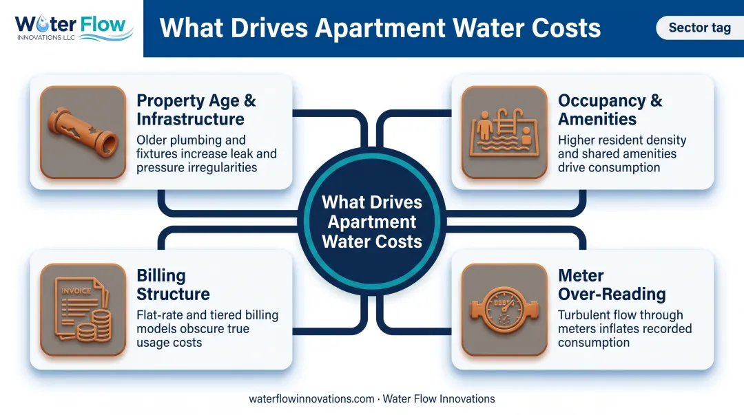 Key cost drivers behind rising apartment water and sewer bills