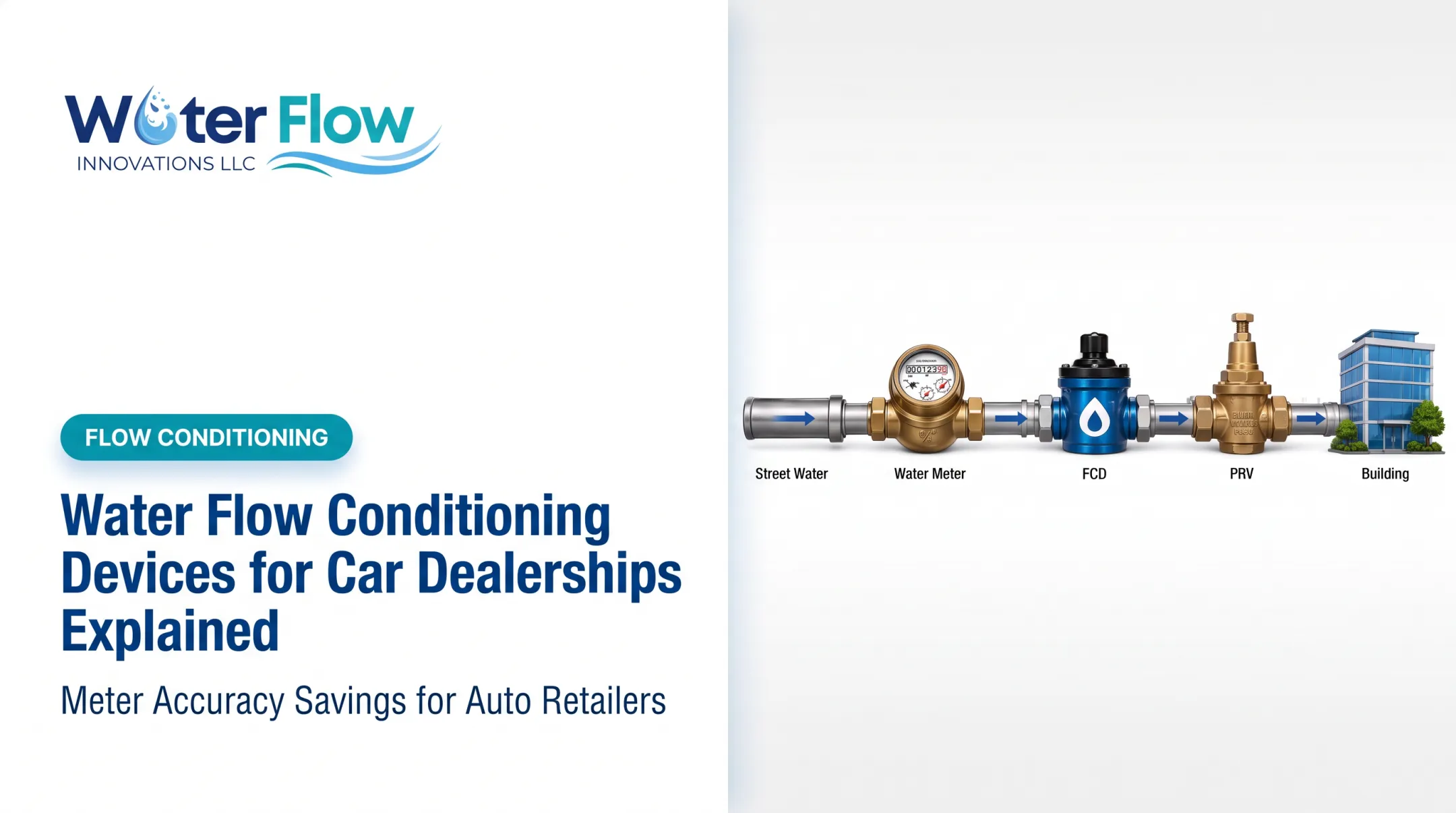 Water Flow Conditioning Devices for Car Dealerships Explained