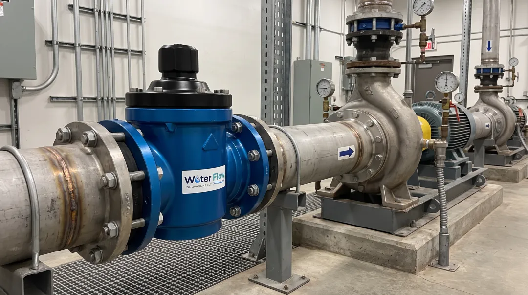 Flow Conditioning Device combining air removal pressure regulation and turbulence elimination
