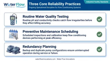 Three core reliability practices for cooling water system maintenance programs