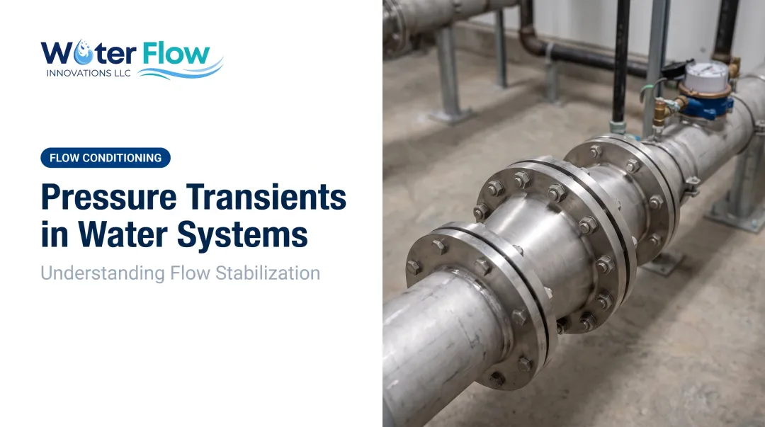 Pressure Transients in Water Systems: Understanding Flow Stabilization