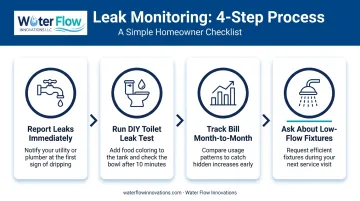 4-step leak monitoring and maintenance checklist for apartment renters