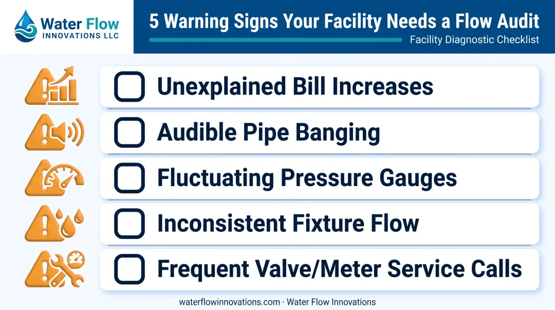 Five warning signs facility needs better flow conditioning checklist