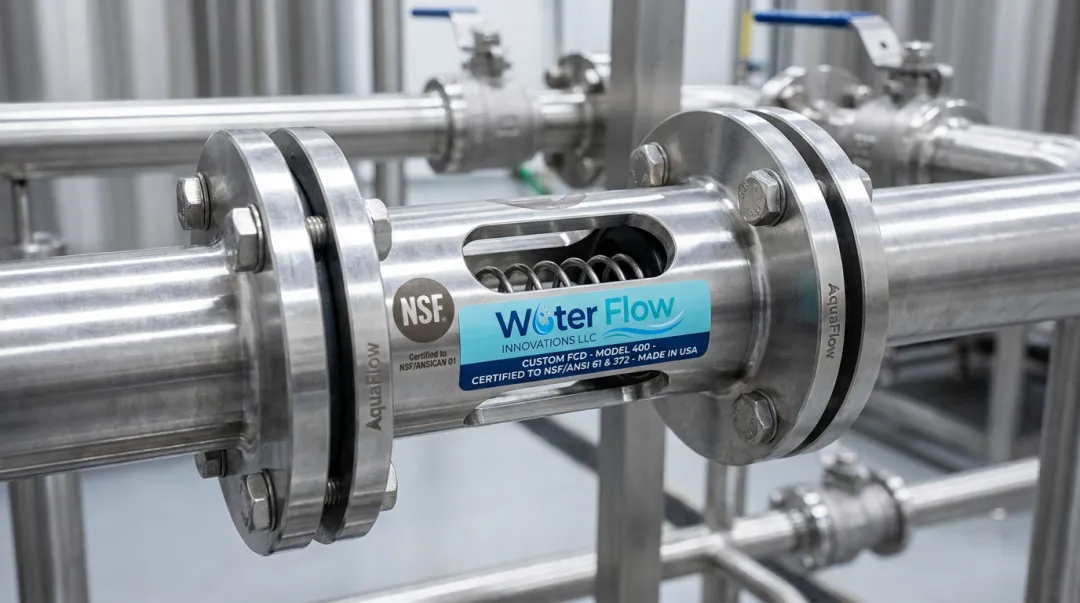 Water Flow Innovation stainless steel Flow Conditioning Device unit