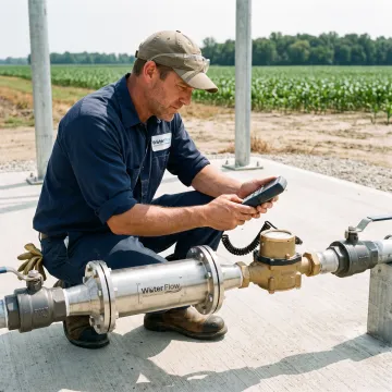 Water Flow Conditioning for Agricultural Efficiency