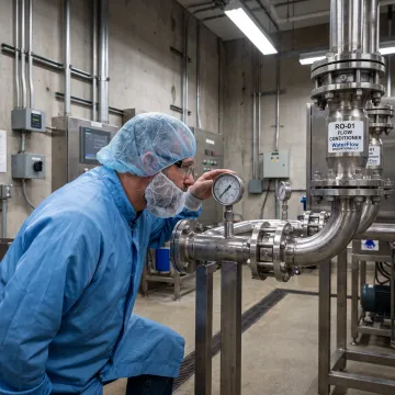 Water Flow Conditioning in Pharmaceutical Manufacturing