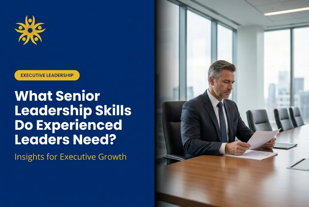 What Senior Leadership Skills Do Experienced Leaders Need?