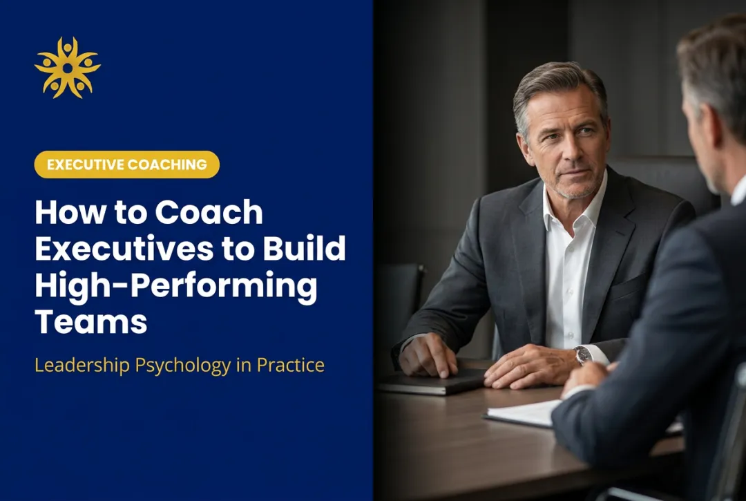 How to Coach Executives to Build High-Performing Teams