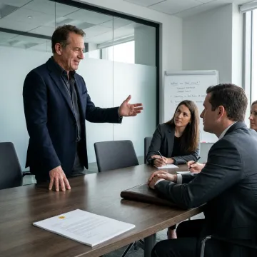 Executive coaching session for legal leaders