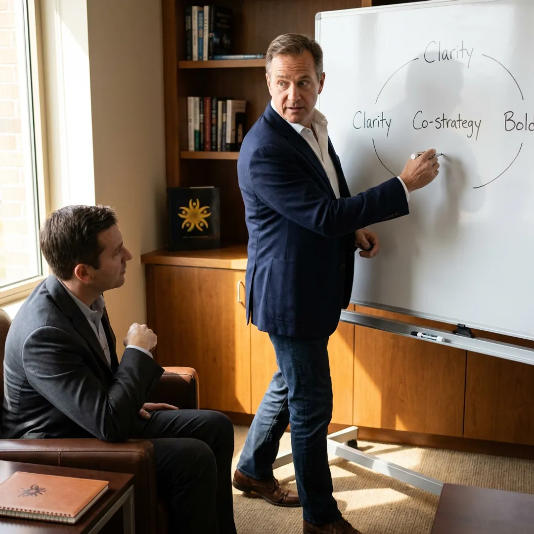 Executive coaching strategy session