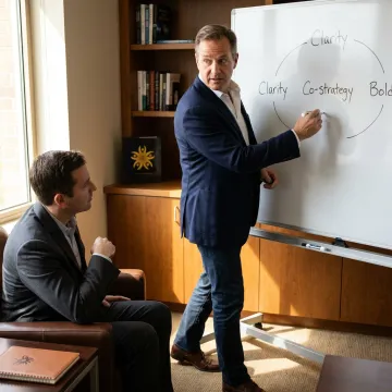 Executive coaching strategy session