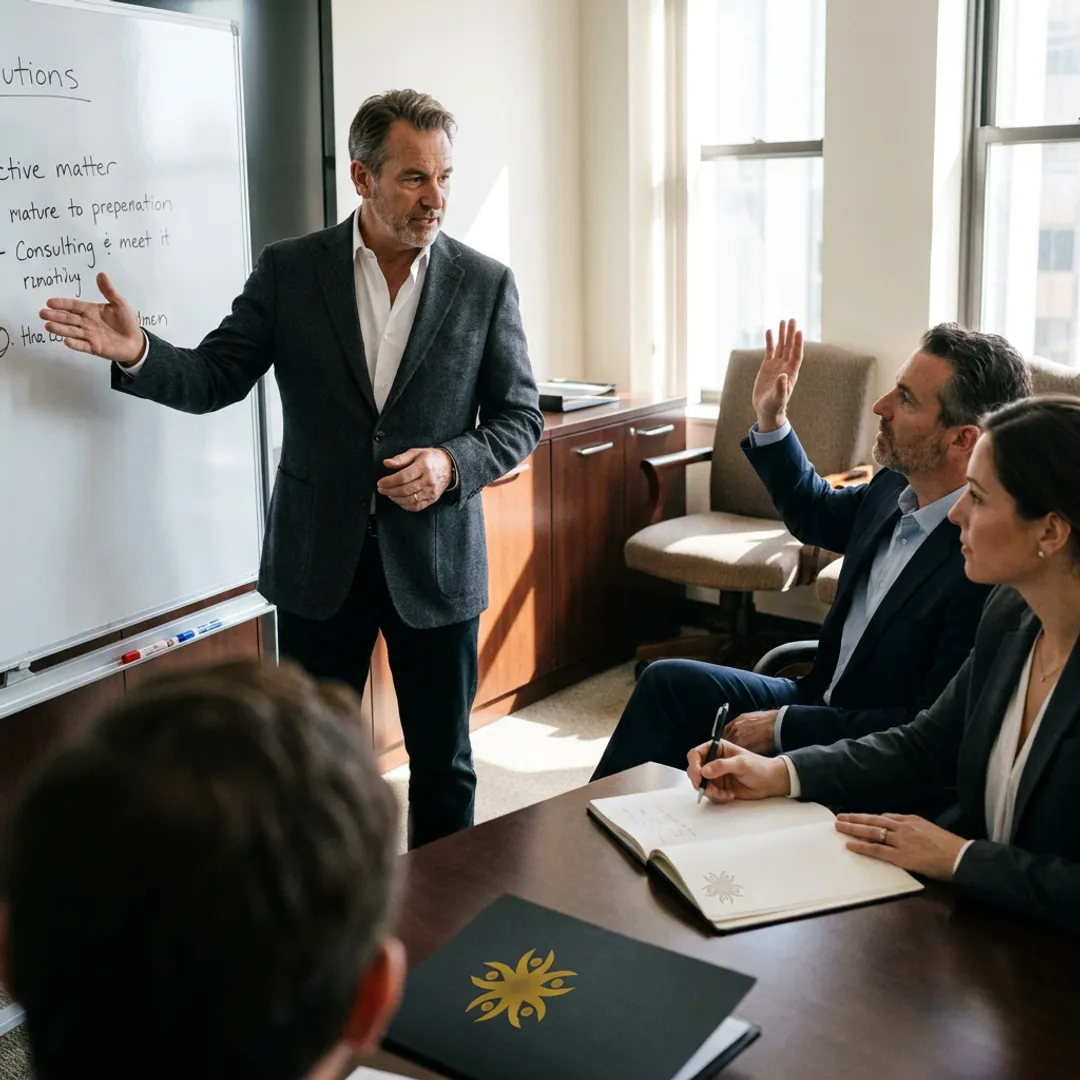 Executive coaching process planning session