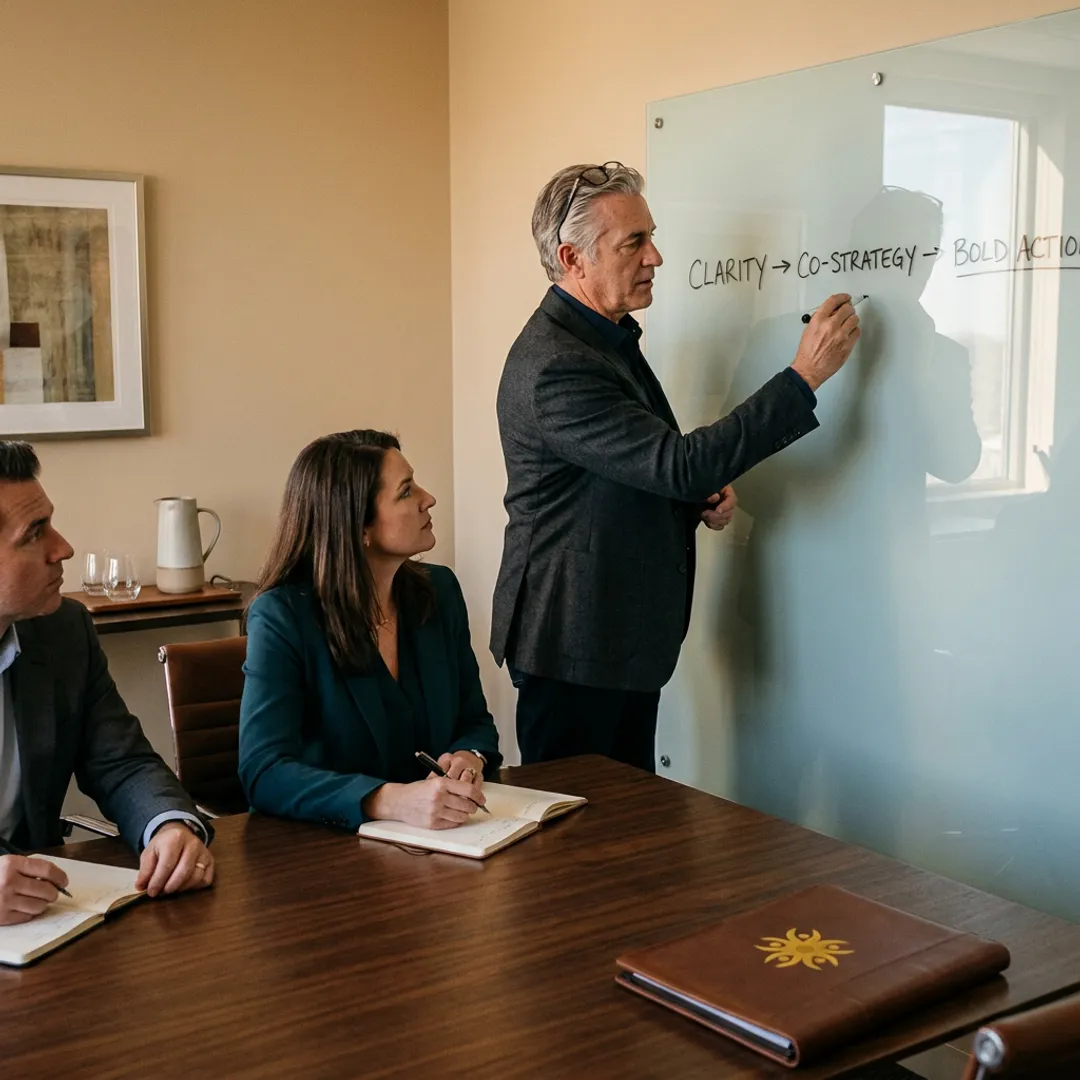Executive coaching process planning session