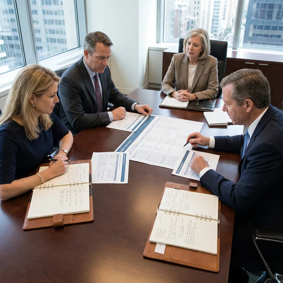Executive coaching process discussion