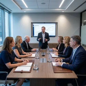 Executive leadership coaching session