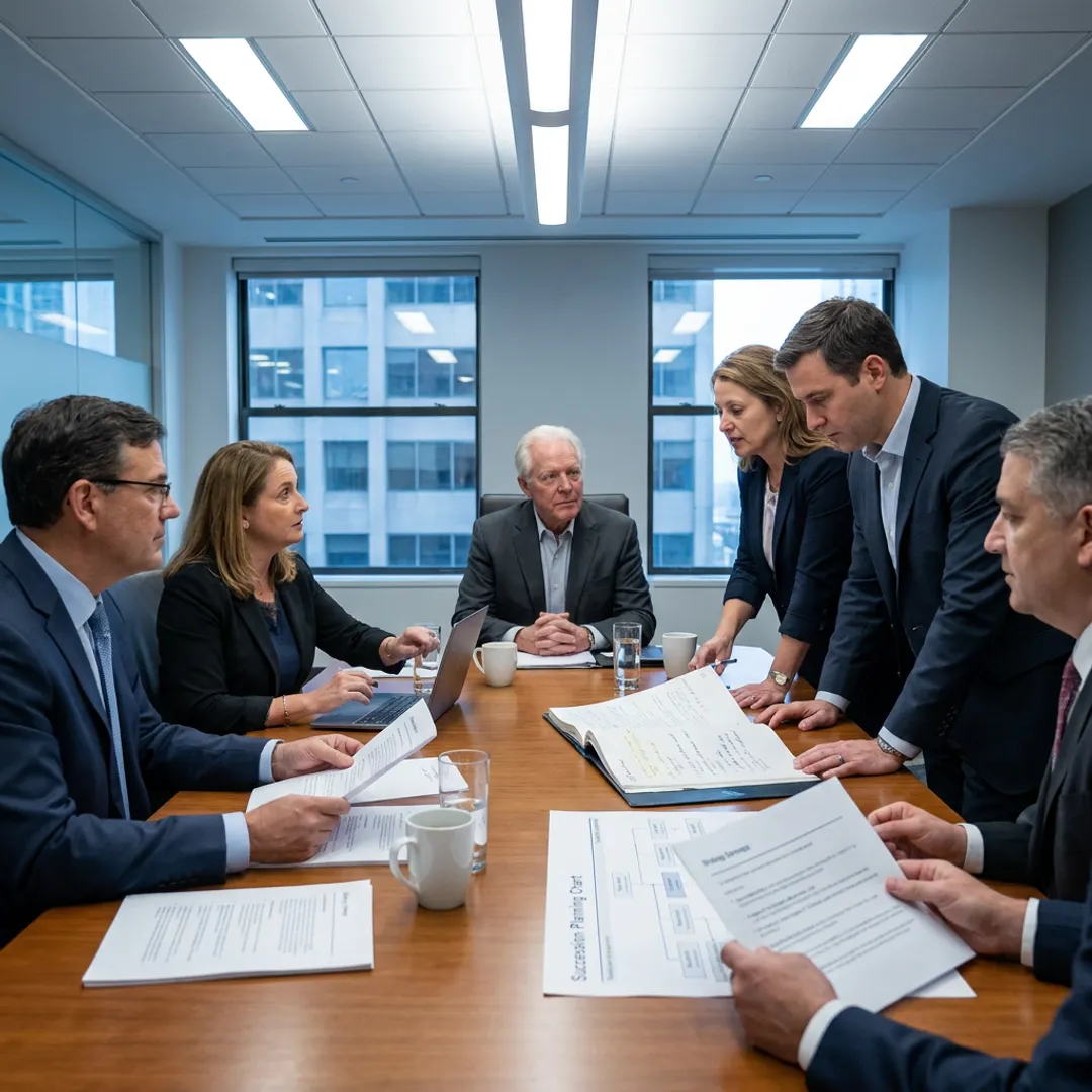 Executive succession planning workshop
