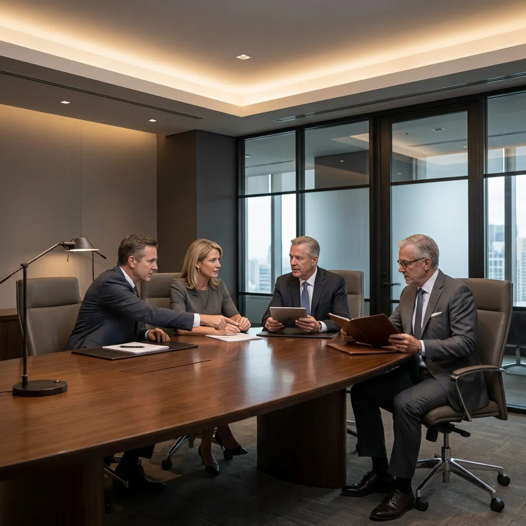 Executive leadership coaching session
