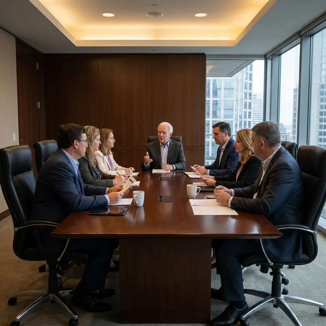 Executive coaching strategy session