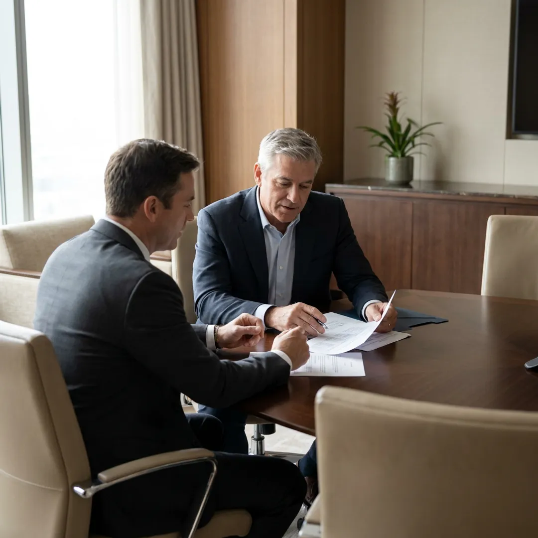 Executive coaching strategy session