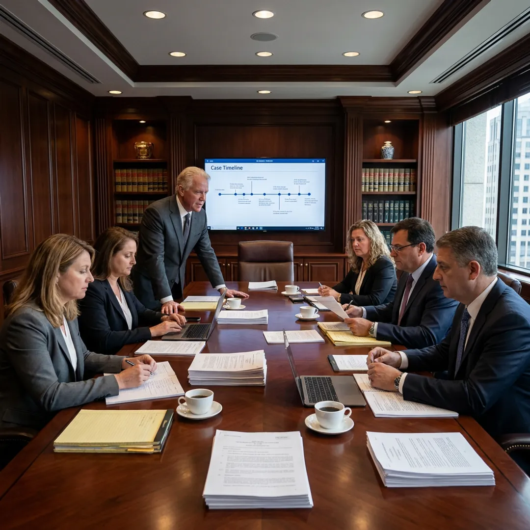 Law firm leaders in executive communication workshop