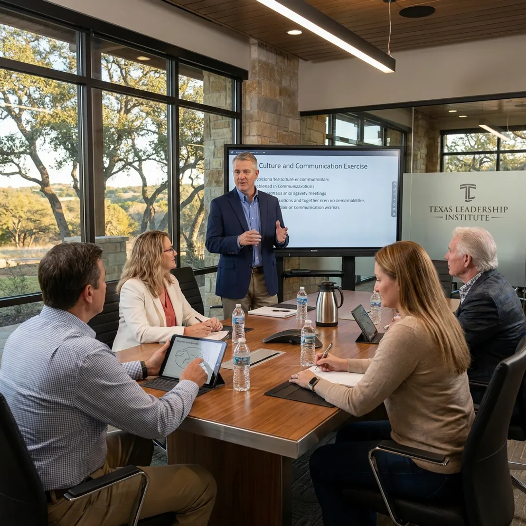 Executive leadership training workshop in Texas
