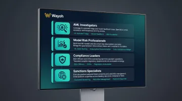 Four critical financial crime compliance roles for instant payment AML programs infographic