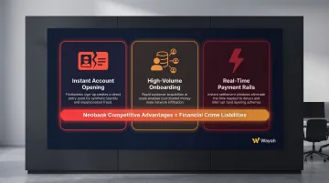 Three neobank financial crime vulnerability categories instant onboarding payments risk