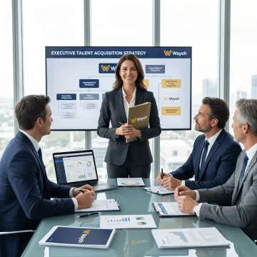 Financial services executive recruitment strategy session