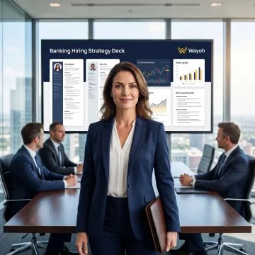 Recruitment strategy session for banking talent