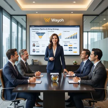 Banking recruitment strategy meeting